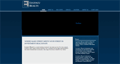Desktop Screenshot of lucescurealty.com